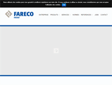 Tablet Screenshot of fareco-fayat.com